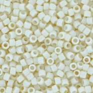 Toho Treasure beads 11/0 Opaque-Pastel-Frosted Egg Shell TT-01-762